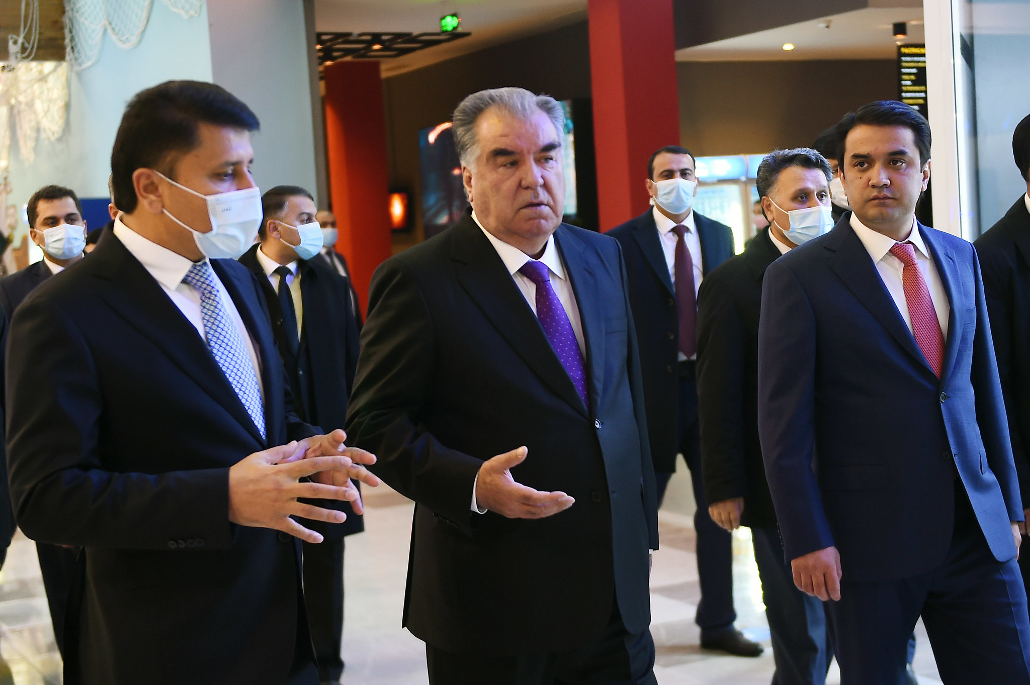 Emomali Rahmon Opened The Shopping Service And Entertainment Center